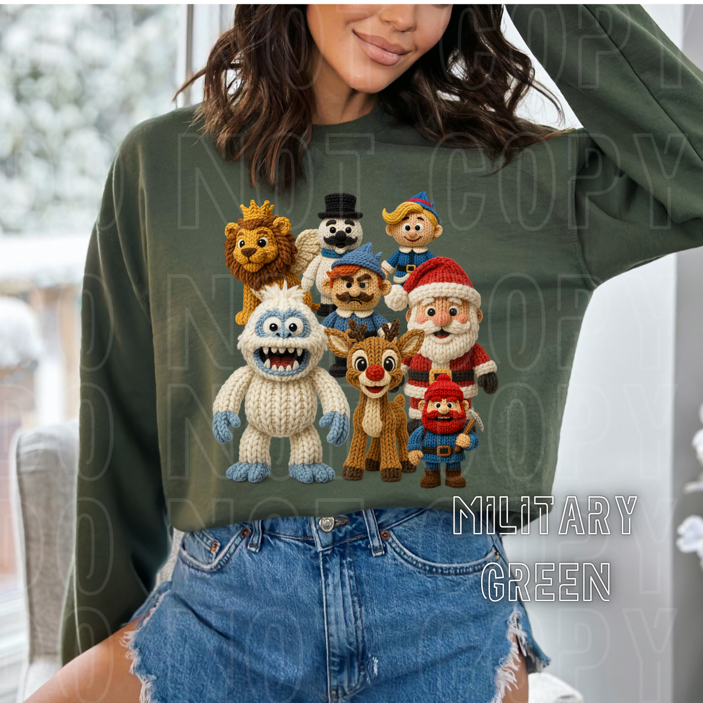 Rudolph and Crew faux Yarn