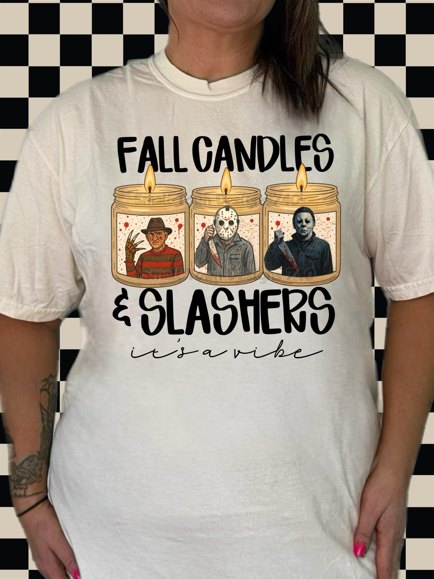 Fall candles and slashers