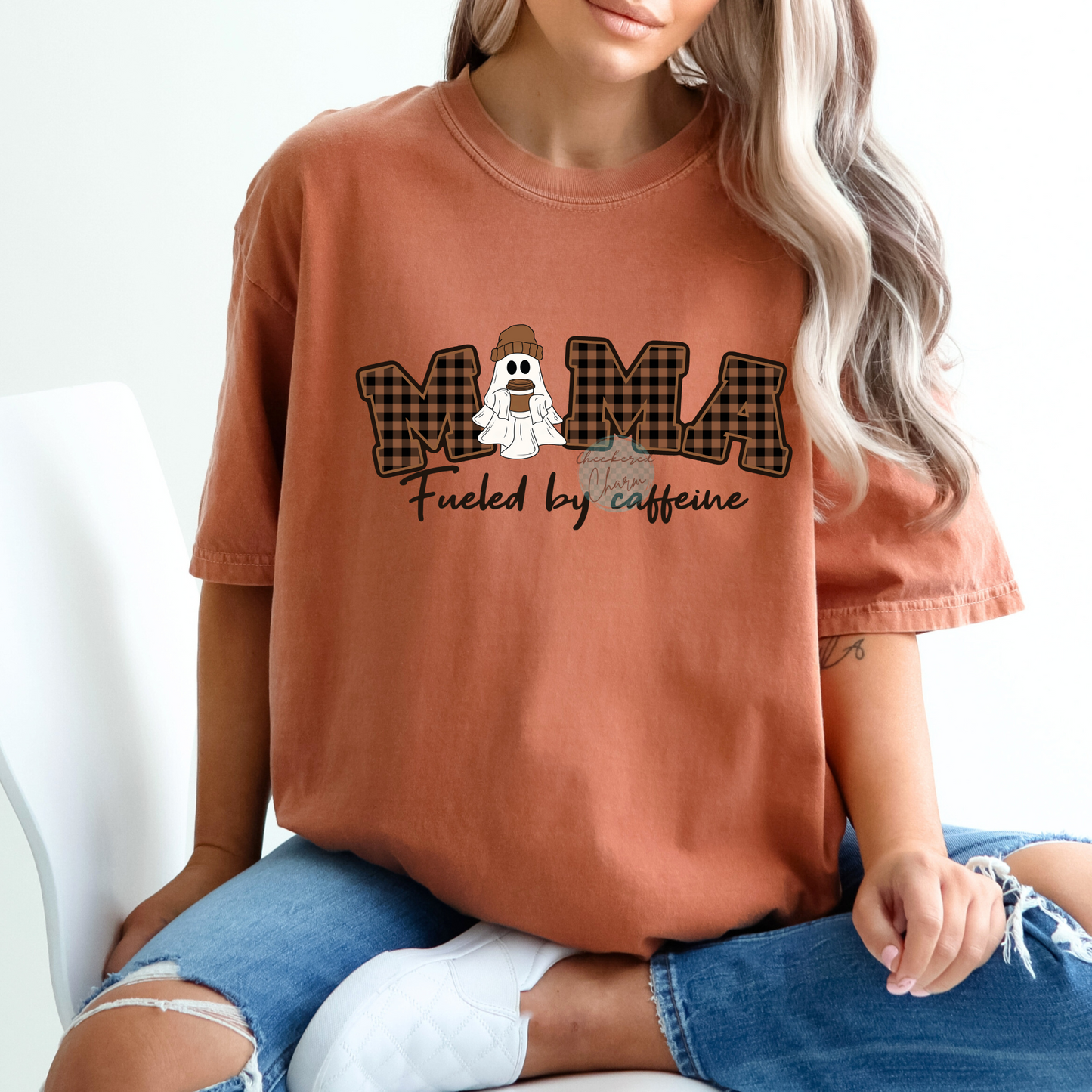 Mama fueled by caffeine ghost