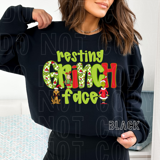 Resting Grinch Face