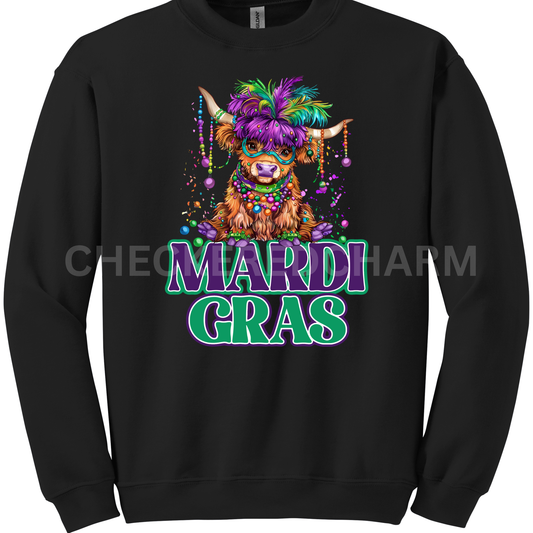 Mardi Gras Cow