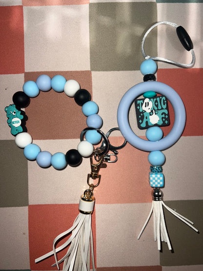 Wristlet & Car Charm Sets