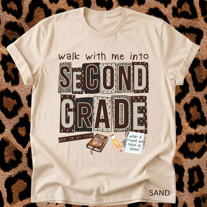 Walk with me letters