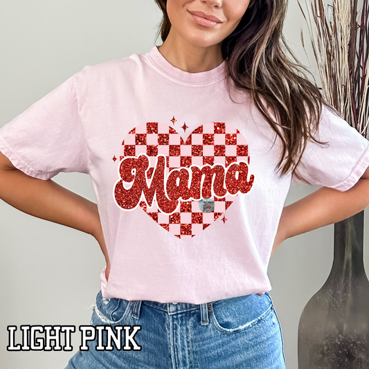 Checkered Heart Woman Title