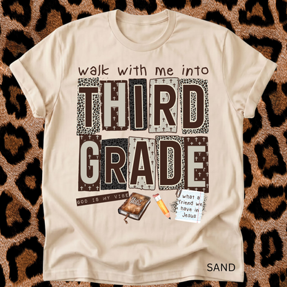 Walk with me letters