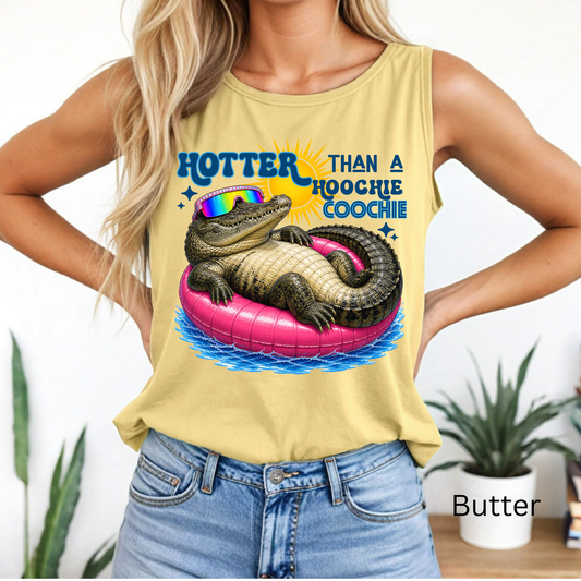hotter than a hoochie coochie
