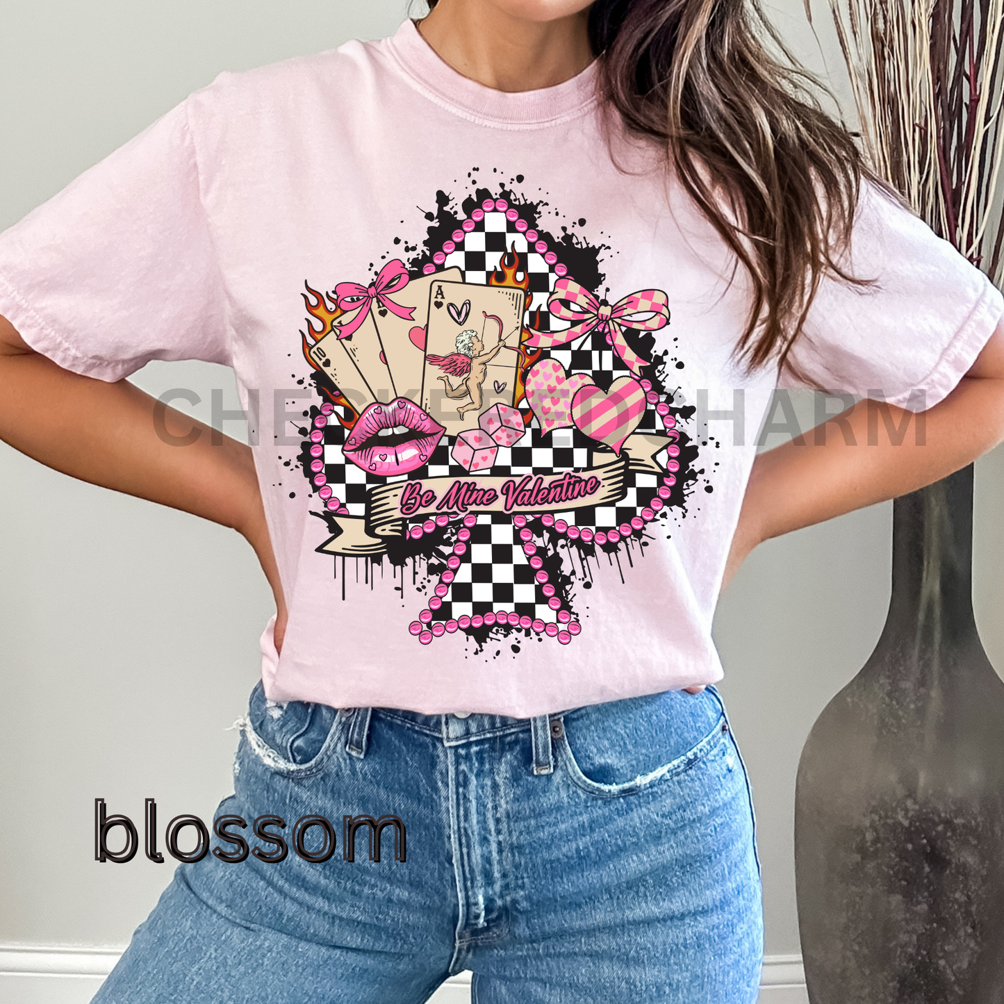 Be mine Valentine western spade