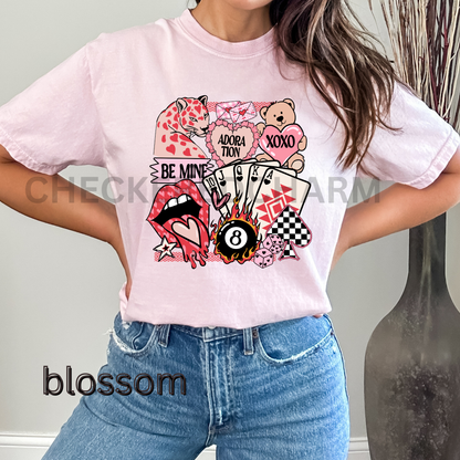 Valentines Be Mine Collage