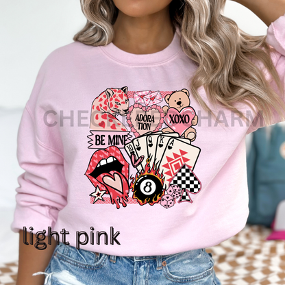 Valentines Be Mine Collage