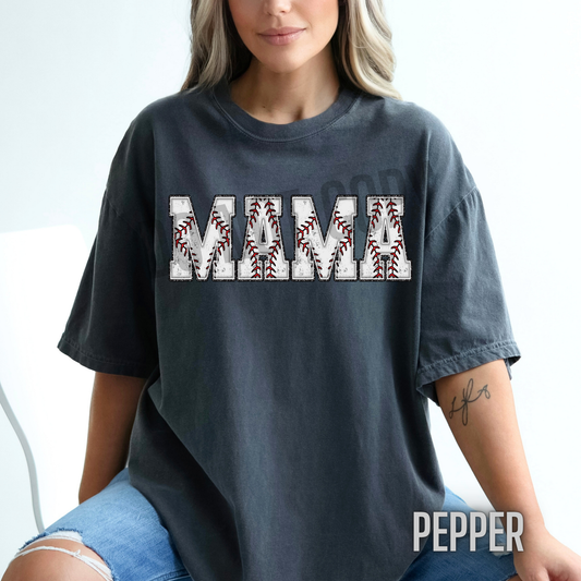 Baseball Mama Letters