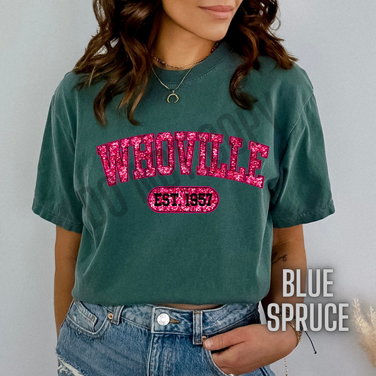 Whoville pink sparkle