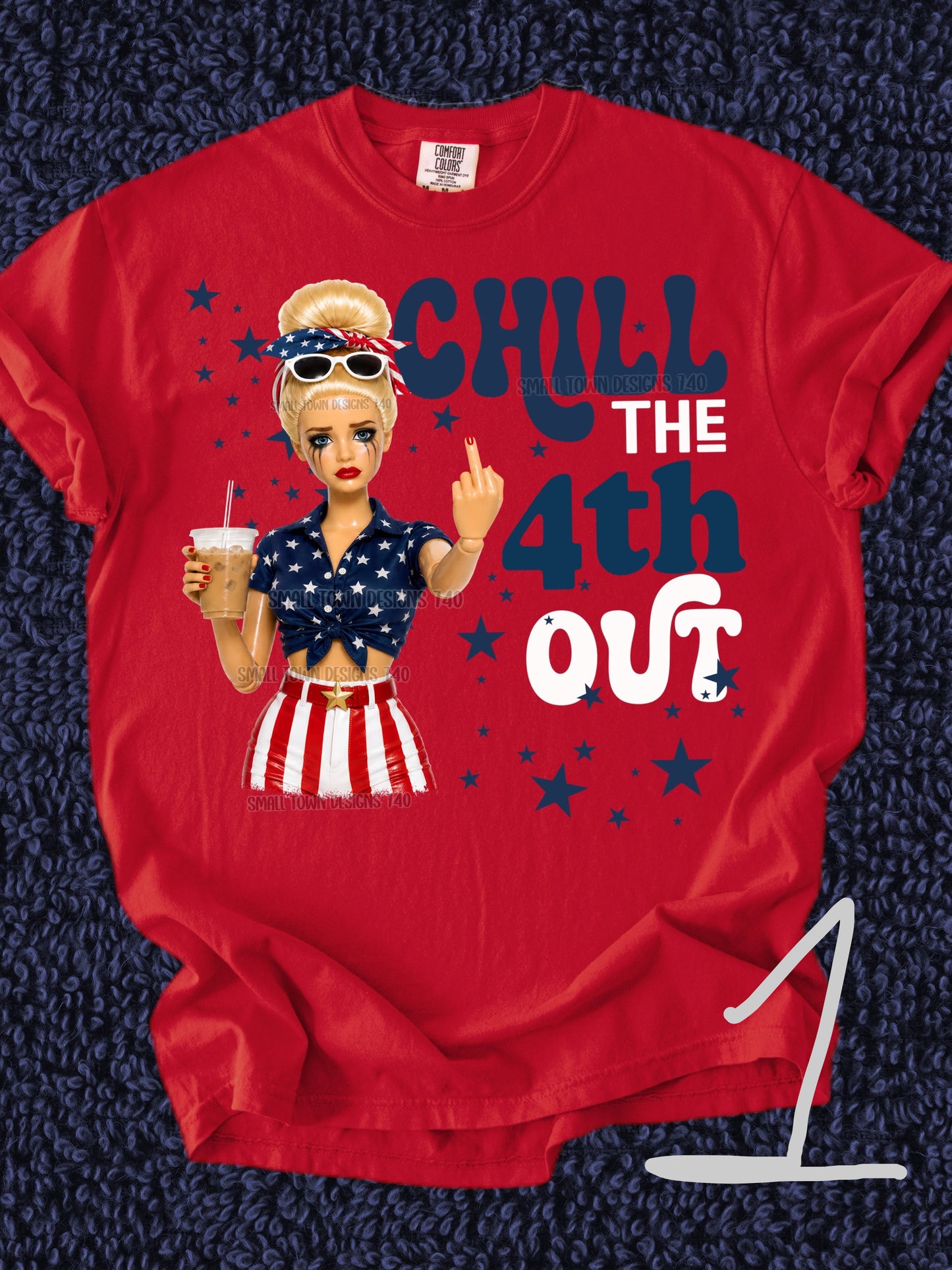 Toxic Barbie chill the 4th out