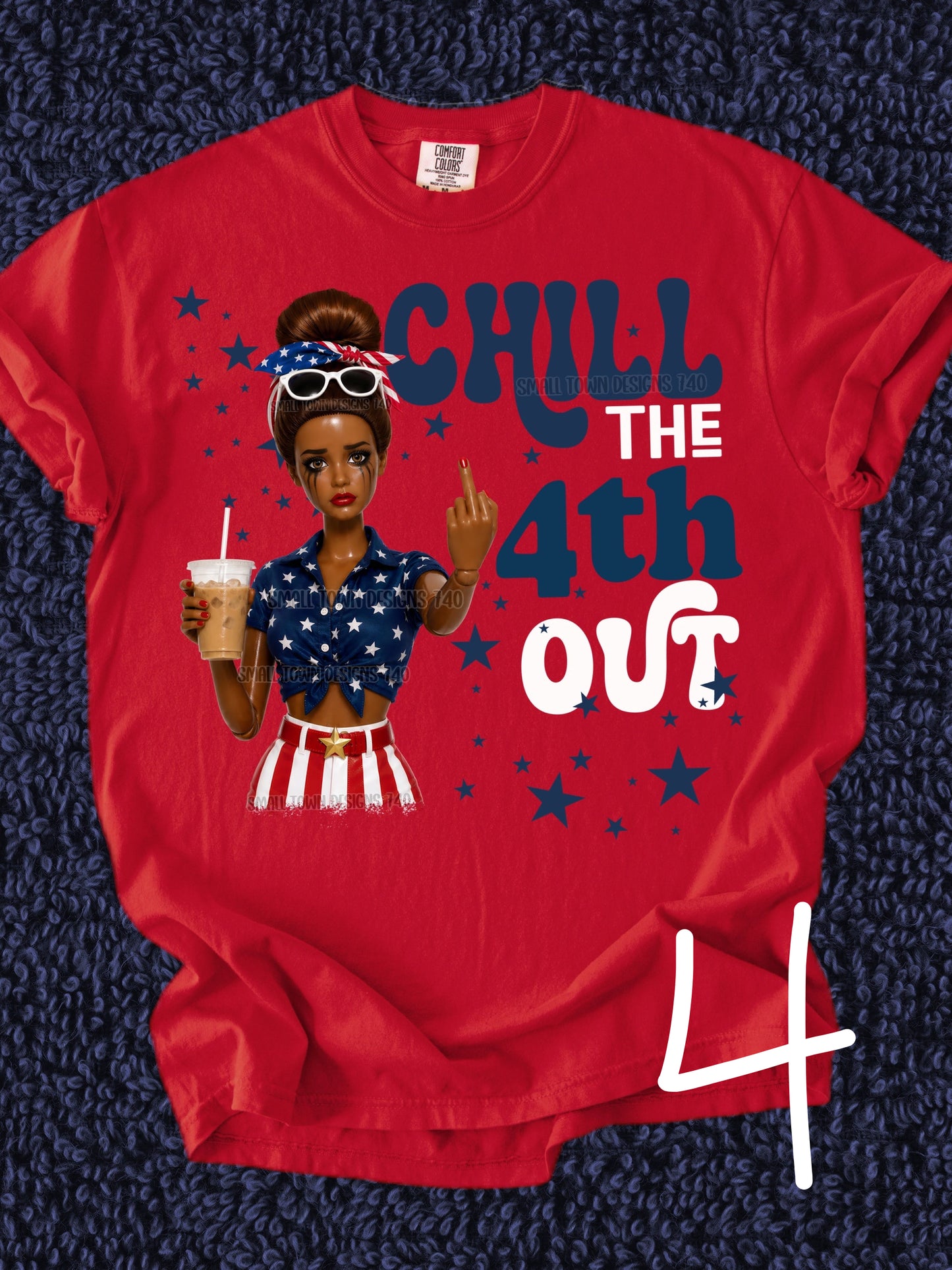 Toxic Barbie chill the 4th out
