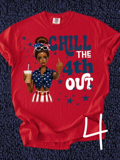 Toxic Barbie chill the 4th out