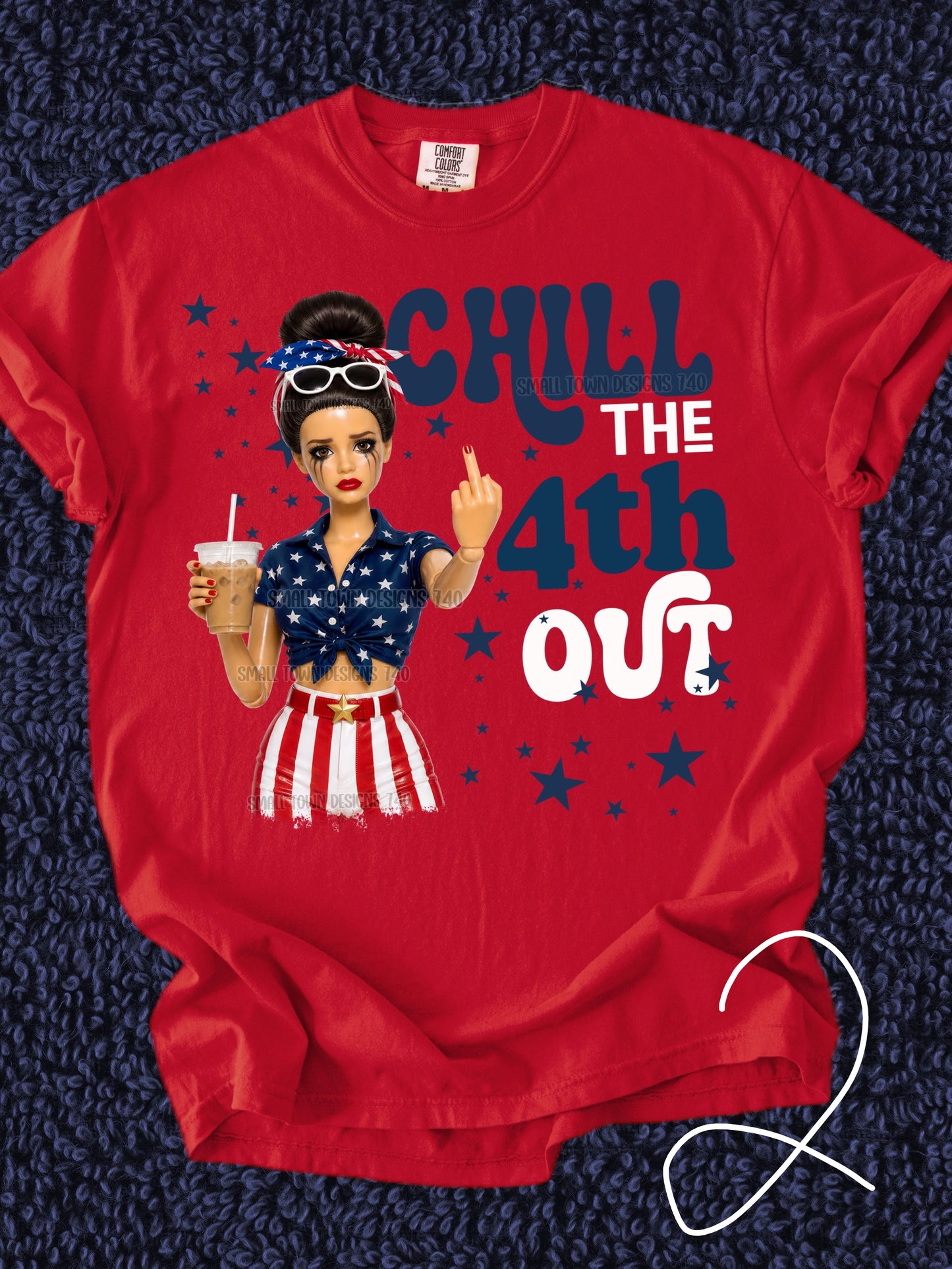 Toxic Barbie chill the 4th out