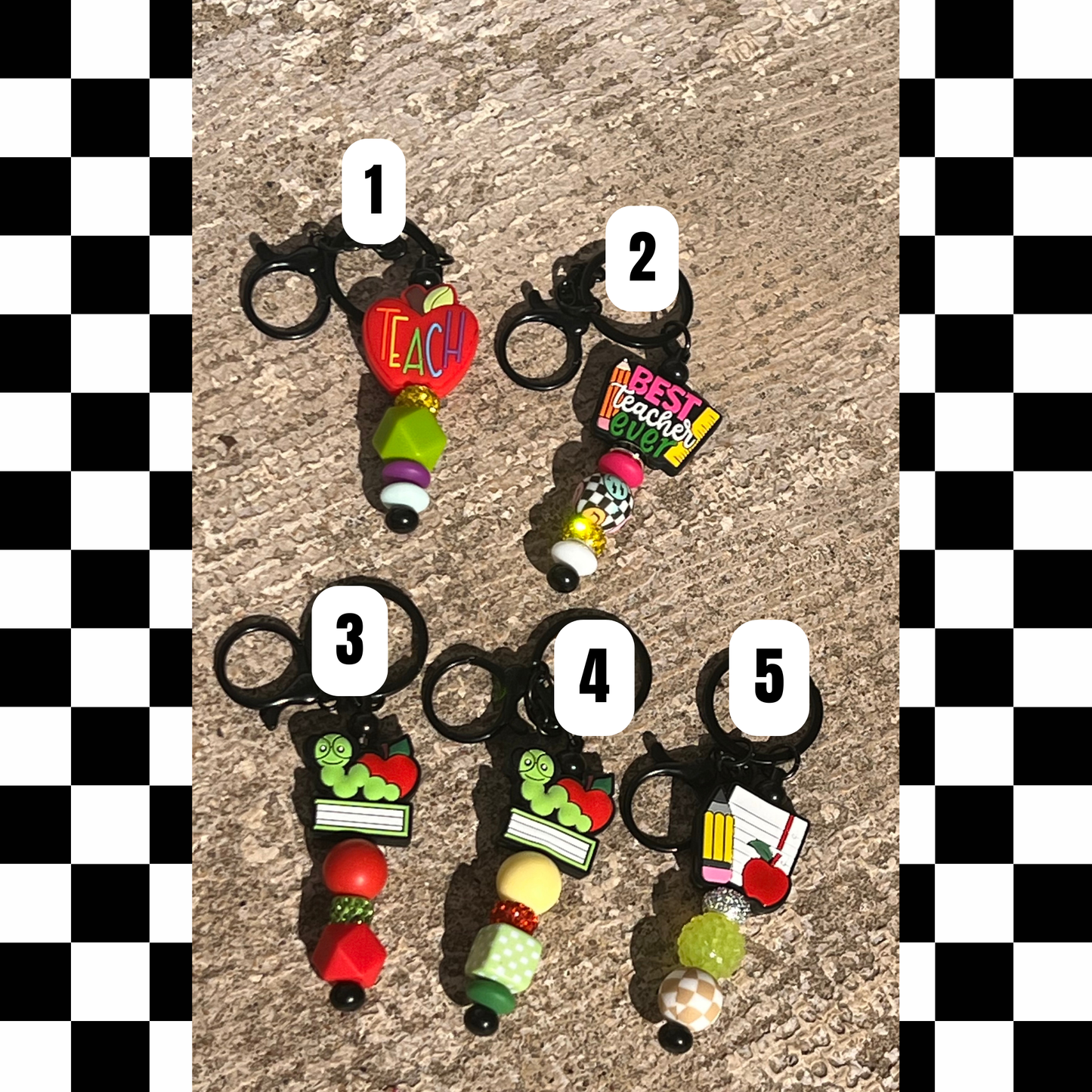 Teacher appreciation Keychains