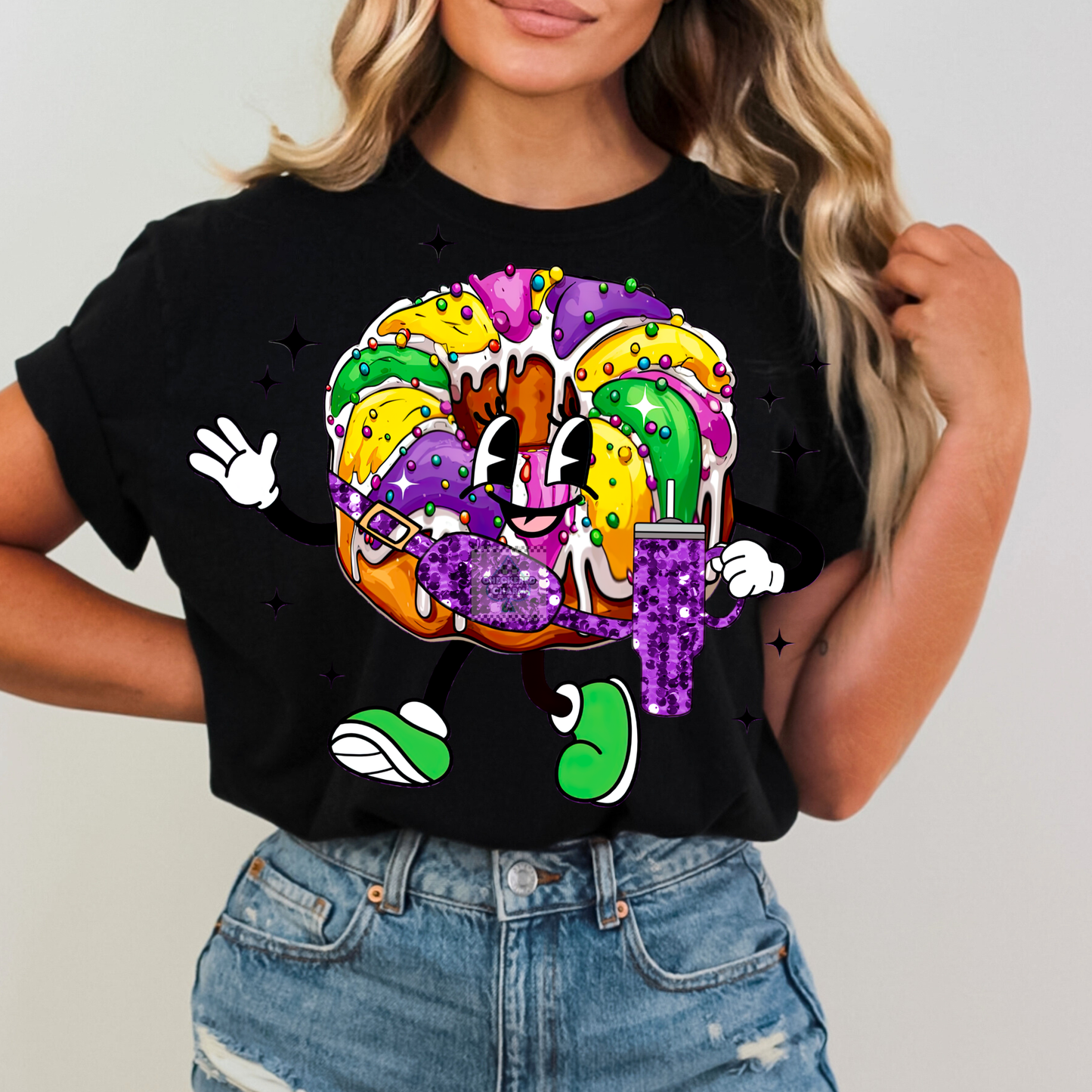 Boujee Donut Mardi Gras