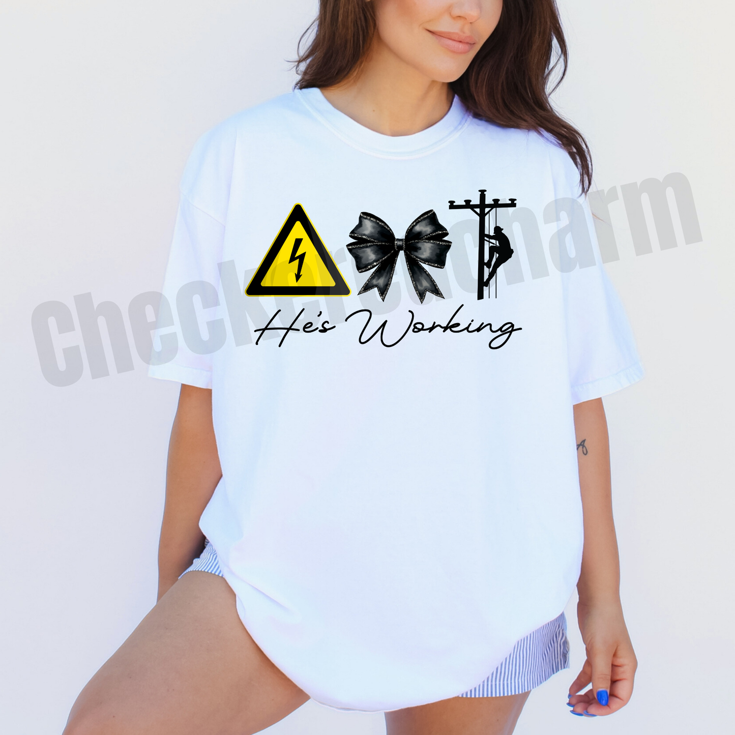 He’s working electrician