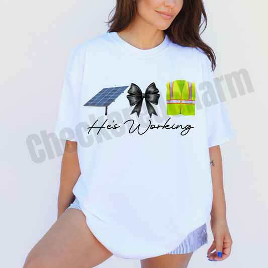 He’s working Solar