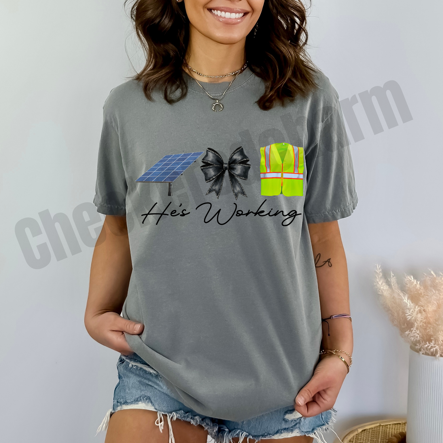 He’s working Solar