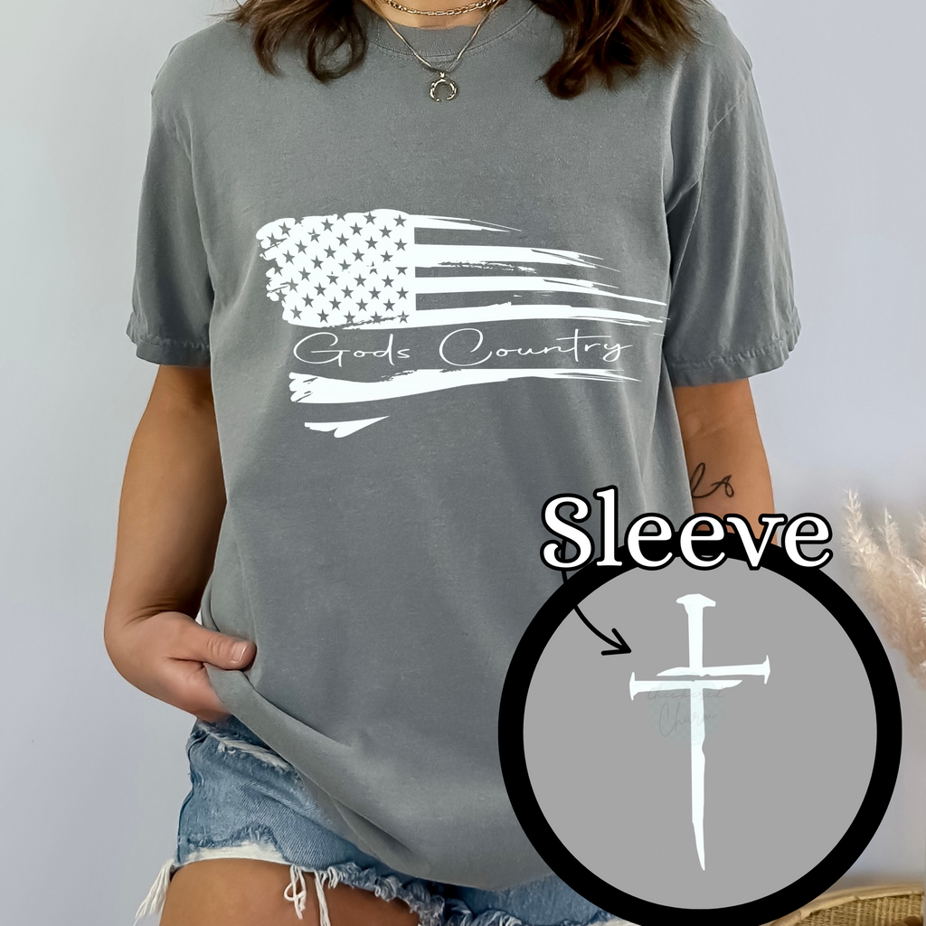 God's Country Cross sleeve