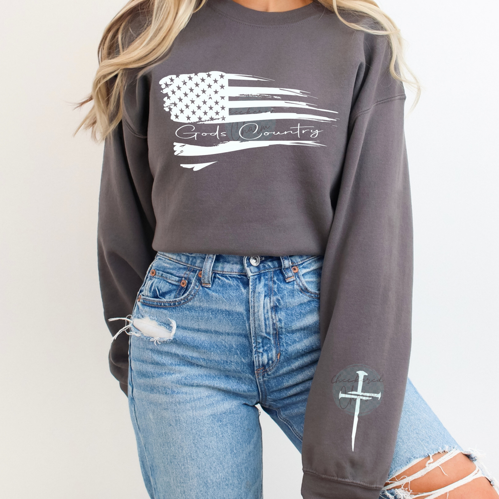 God's Country Cross sleeve