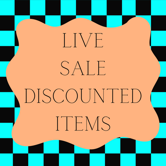 Live sale Discounted Items