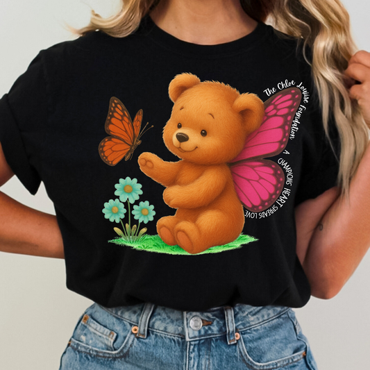 Tshirts(black)- Chloe Louise Foundation