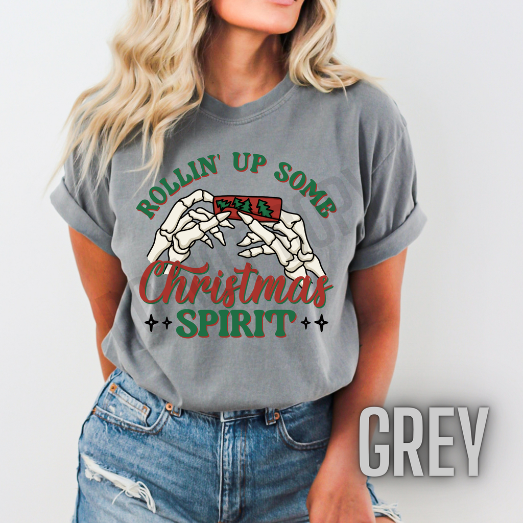 Rolling up some Christmas Spirit
