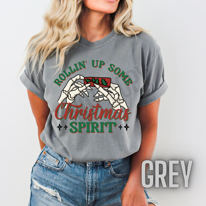 Rolling up some Christmas Spirit